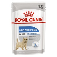 Корм для взрослых собак, склонных к набору веса,Royal Canin Light Weight Care Adult, паштет, 85г